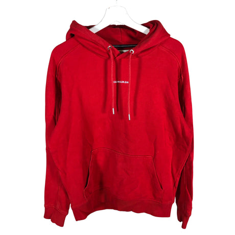 Unisex Calvin Klein Jeans - Dressipluus, suurus S - Punane ()