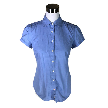 Unisex Tommy Hilfiger - Lühikeste käistega pluus, suurus 36 - Helesinine ()