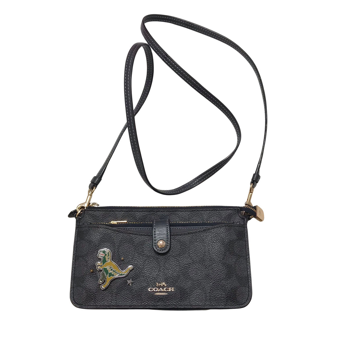 Unisex Coach - Õlakott, suurus Mini - Hall (2)