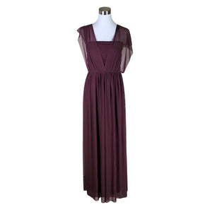 Unisex Next - Õhtukleit, suurus 38 - Veinipunane (1)