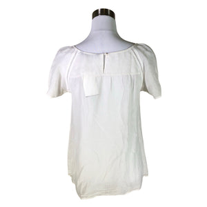 Unisex Philosophy Blues Original - Lühikeste käistega pluus, suurus 38 - Valge (2)