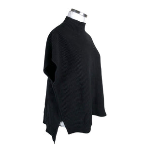 Unisex Part two - Kootud vest, suurus 42 - Must (2)