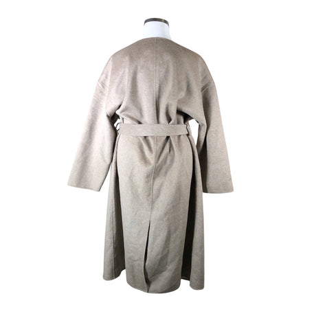 Unisex Lindex - Villane mantel, suurus 48 - Beige (2)