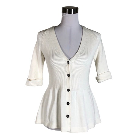 Unisex Burberry - Kardigan, suurus 38 - Looduslik valge ()