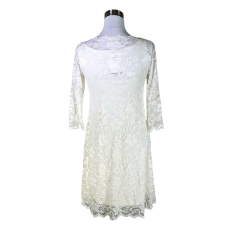 Unisex Muotikuu - Pidulik kleit, suurus 36 - Looduslik valge (2)