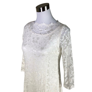 Unisex Muotikuu - Pidulik kleit, suurus 36 - Looduslik valge (3)