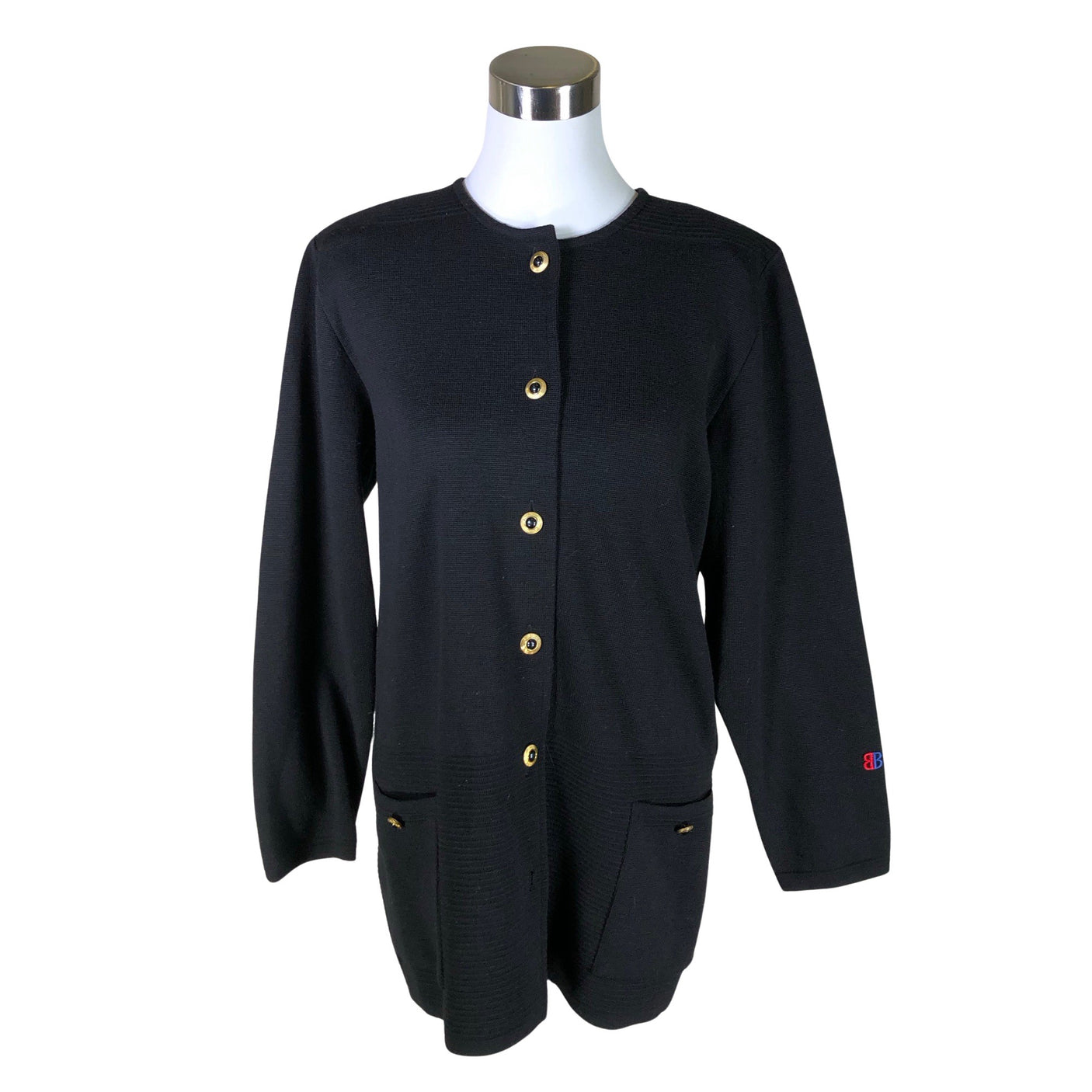 Unisex Brenda - Kardigan, suurus 38 - Must (1)