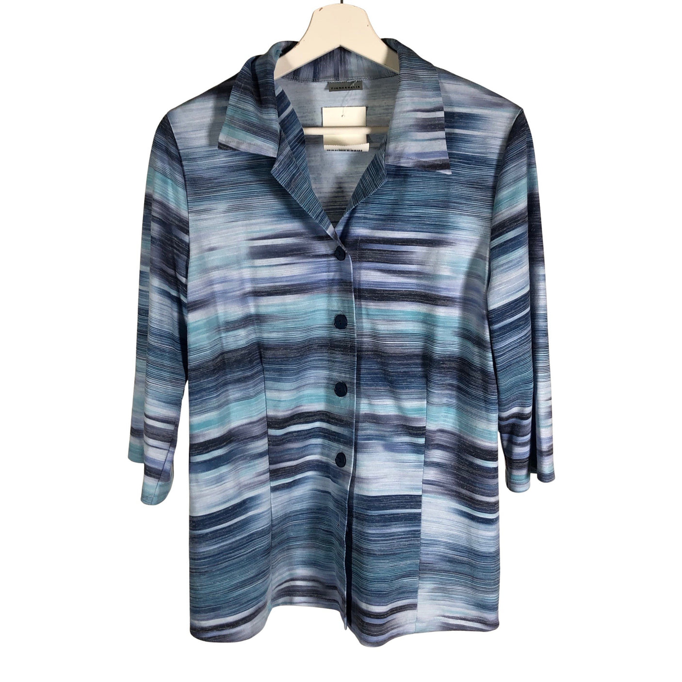Unisex Finn Karelia - Trikotaažist pluus, suurus 40 - Hall (1)