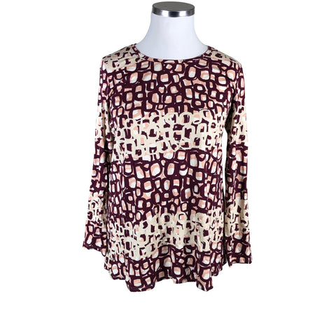 Unisex Nanso - Trikotaažist tuunika, suurus 44 - Veinipunane ()