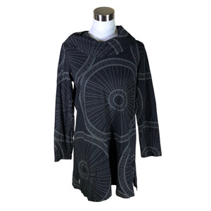 Unisex Nanso - Trikotaažist tuunika, suurus 38 - Must (1)