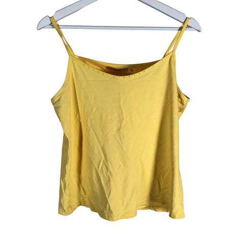 Unisex 2-Biz - Trikotaažist topp, suurus 42 - Kollane ()