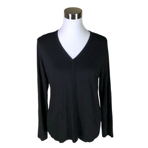 Unisex Atelier - Trikotaažist pluus, suurus 40 - Must (1)