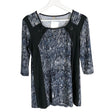 Unisex Voglia - Trikotaažist pluus, suurus 38 - Must ()