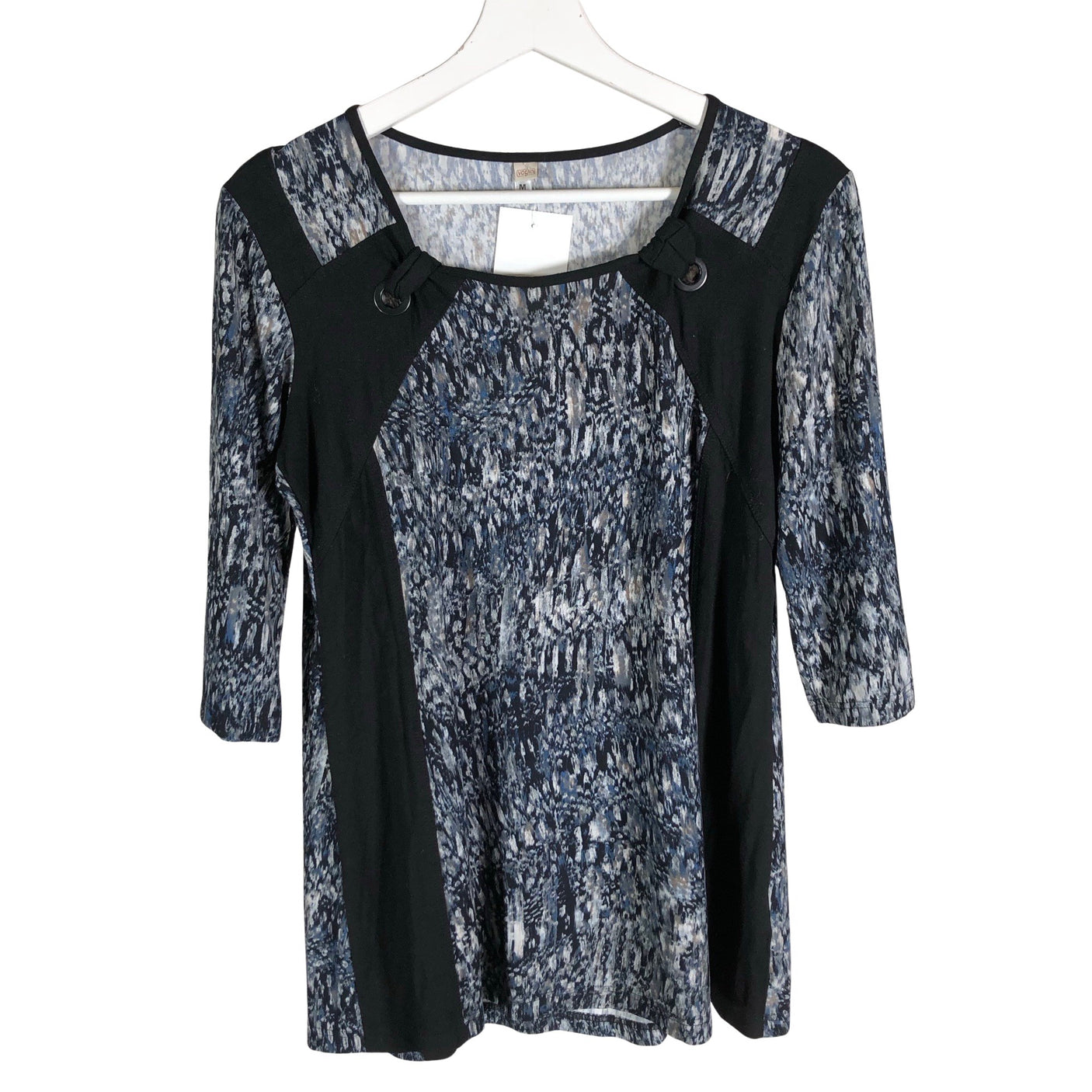 Unisex Voglia - Trikotaažist pluus, suurus 38 - Must (1)