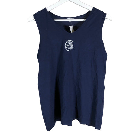 Unisex Nanso - Trikotaažist topp, suurus 38 - Sinine ()