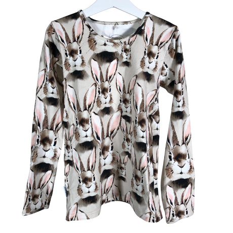 Unisex Metsola - Trikotaažist pluus, suurus 134 - 140 - Beige ()