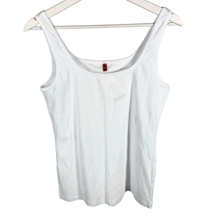 Unisex Hugo Boss - Trikotaažist topp, suurus 44 - Valge ()