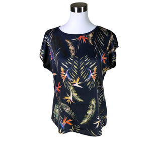 Unisex Esprit - Lühikeste käistega pluus, suurus 36 - Sinine (1)