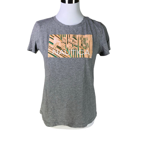 Unisex Nautica - T-särk, suurus 38 - Hall ()