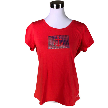 Unisex Tommy Hilfiger - T-särk, suurus 40 - Punane ()