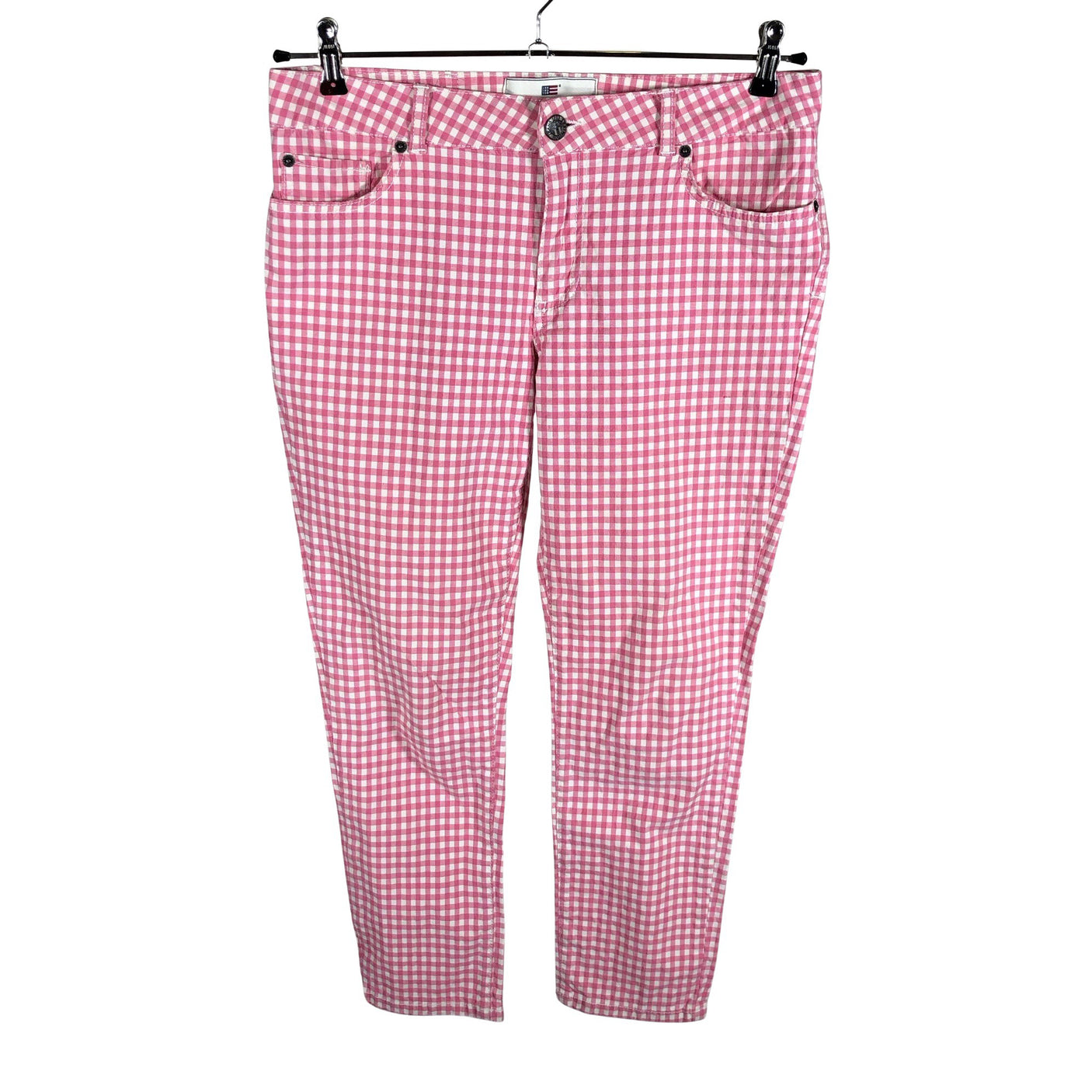Unisex Lexington - Mittevenivad püksid, suurus W28 - Heleroosa (1)