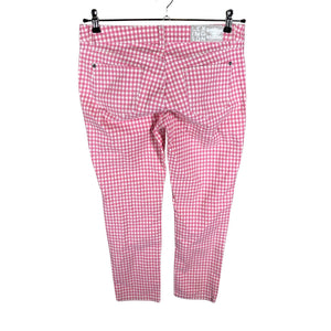 Unisex Lexington - Mittevenivad püksid, suurus W28 - Heleroosa (2)