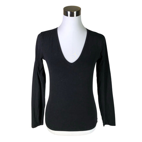 Unisex Filippa K. - Trikotaažist pluus, suurus 38 - Must ()