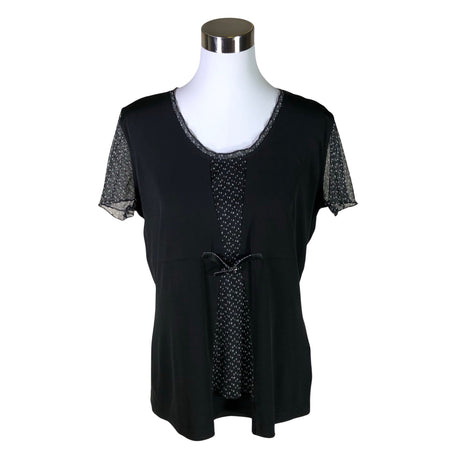 Unisex Voglia - Lühikeste käistega pluus, suurus 40 - Must ()