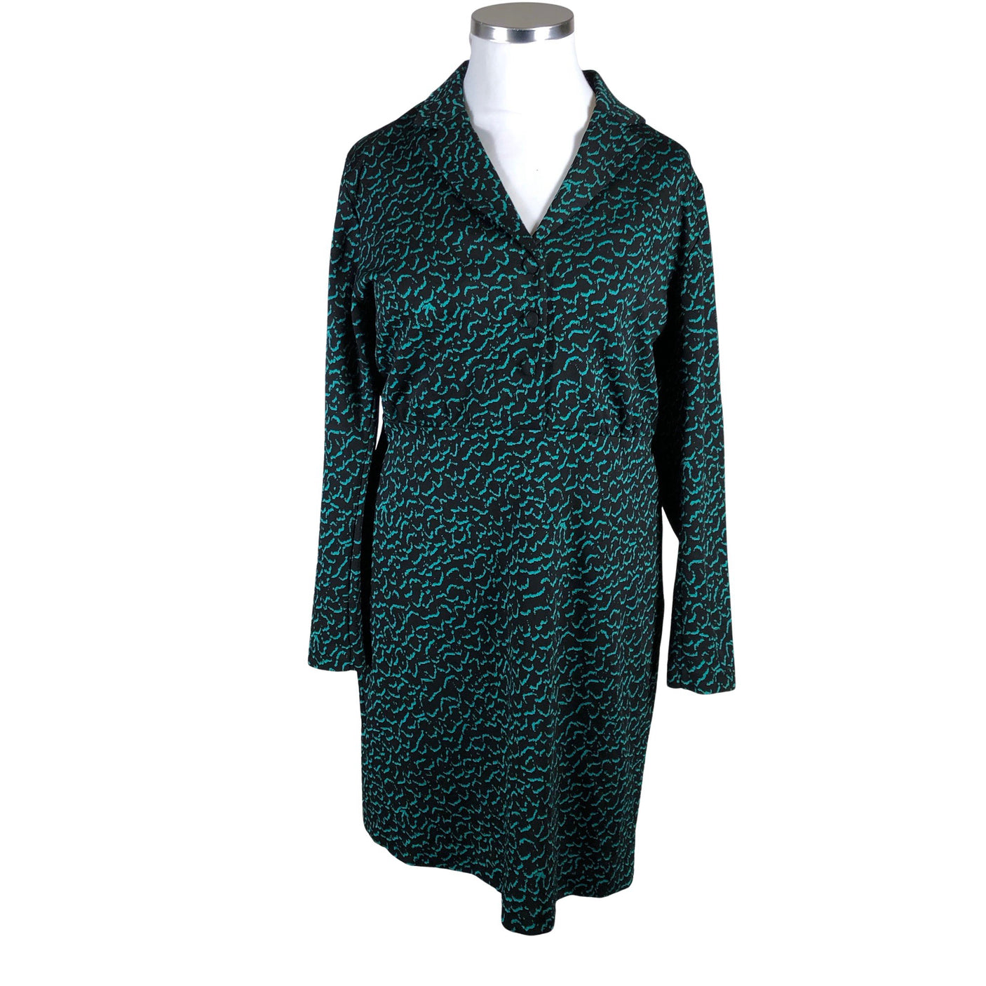 Unisex Ichi - Trikotaažist kleit, suurus 42 - Must (1)