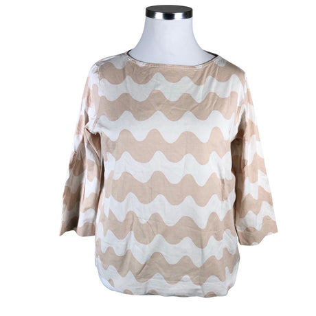 Unisex Marimekko - Trikotaažist pluus, suurus 42 - Beige ()