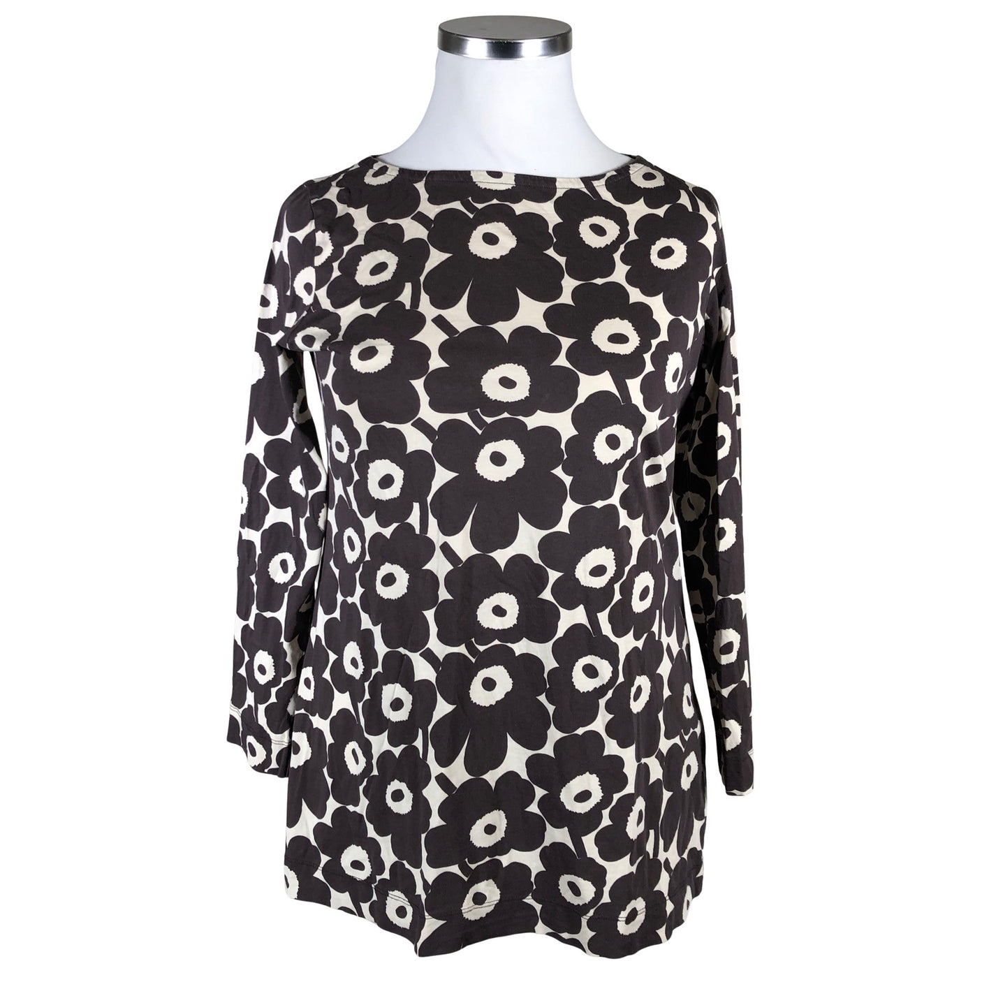 Unisex Marimekko - Trikotaažist tuunika, suurus 38 - Beige (1)