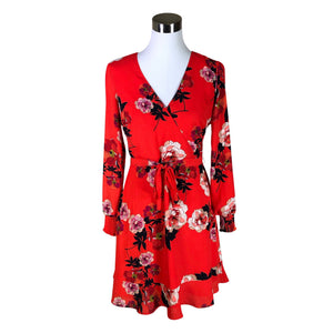 Unisex Oasis - Õhuke kleit, suurus 36 - Punane (1)