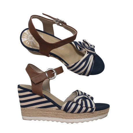 Unisex Marco Tozzi - Kiilkontsaga rihmikud, suurus 39 - Sinine ()