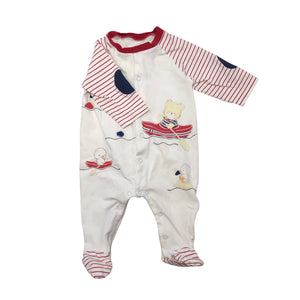 Unisex Mayoral - Kombinesoon, suurus 56 - 62 - Valge (1)