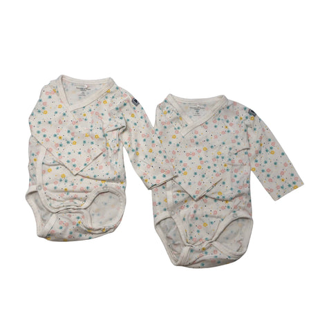 Unisex Polarn O. Pyret - Bodi, suurus 50 - 56 - Valge ()