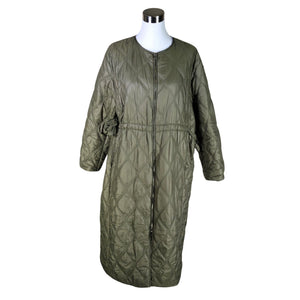 Unisex Ganni - Tepitud jope, suurus 36 - Roheline (1)