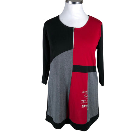 Unisex Micha - Trikotaažist tuunika, suurus 42 - Must ()