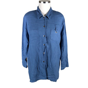 Unisex Merlyn - Pluus, suurus 44 - Sinine (1)