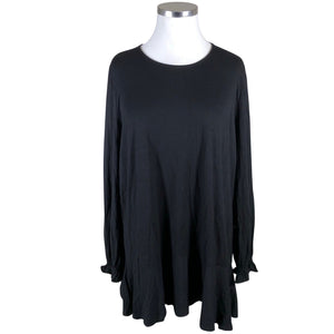 Unisex Nanso - Trikotaažist tuunika, suurus 50 - Must (1)