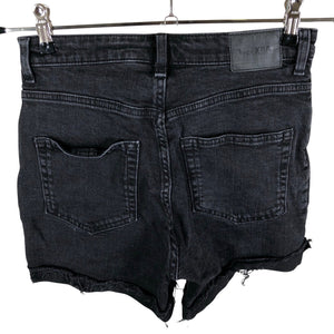 Unisex Weekday - Teksast lühikesed püksid, suurus 36 - Must (2)