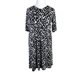 Unisex Voglia - Trikotaažist kleit, suurus 44 - Must (1)