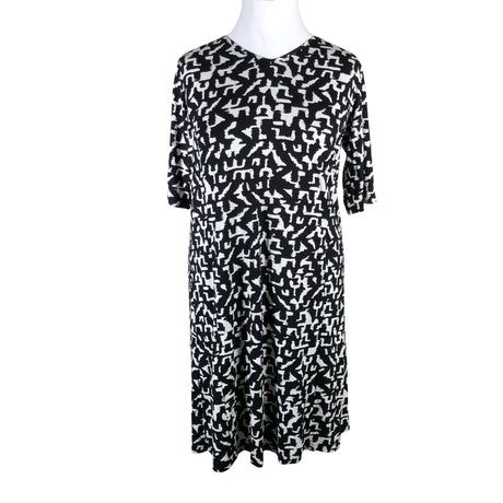 Unisex Voglia - Trikotaažist kleit, suurus 44 - Must ()