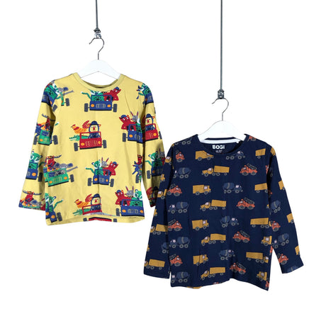 Unisex Polarn O. Pyret - Trikotaažist pluus, suurus 116 - 122 - Sinine ()