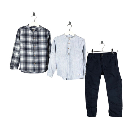 Unisex Polarn O. Pyret - Mittevenivad püksid, suurus 110 - 116 - Sinine ()
