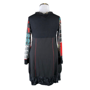 Unisex Glamz - Trikotaažist kleit, suurus 46 - Punane (2)
