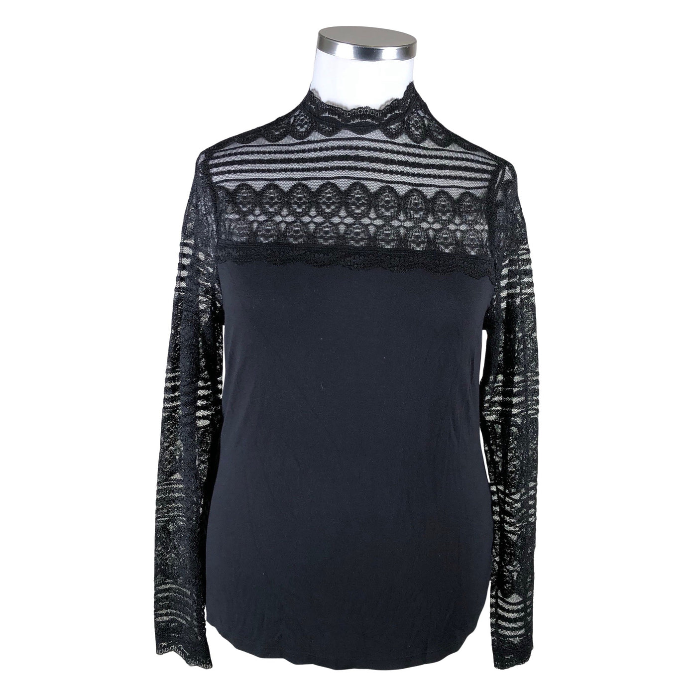 Unisex Marks&Spencer - Trikotaažist pluus, suurus 44 - Must (1)