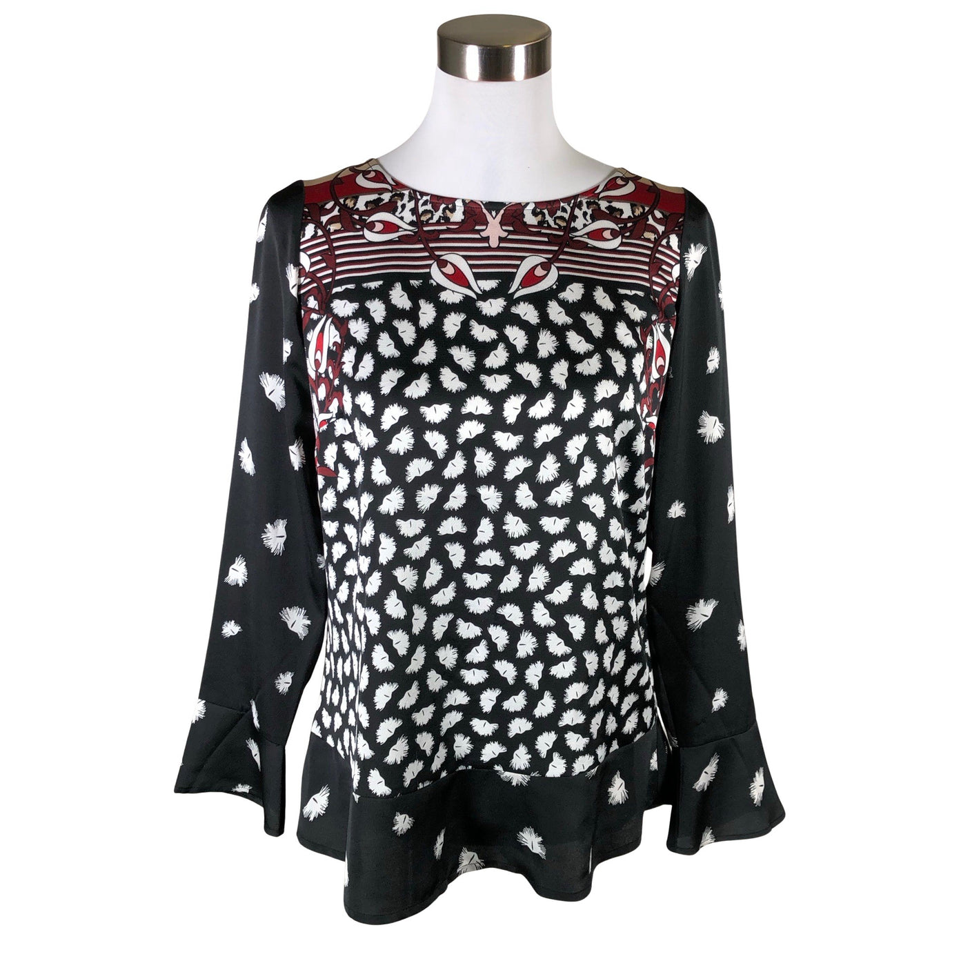 Unisex Comma - Pluus, suurus 36 - Veinipunane (1)