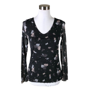 Unisex s.Oliver - Trikotaažist pluus, suurus 36 - Must (1)