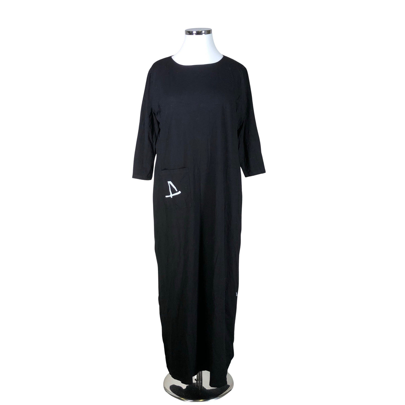 Unisex KIVIkivi - Trikotaažist kleit, suurus 44 - Must (1)