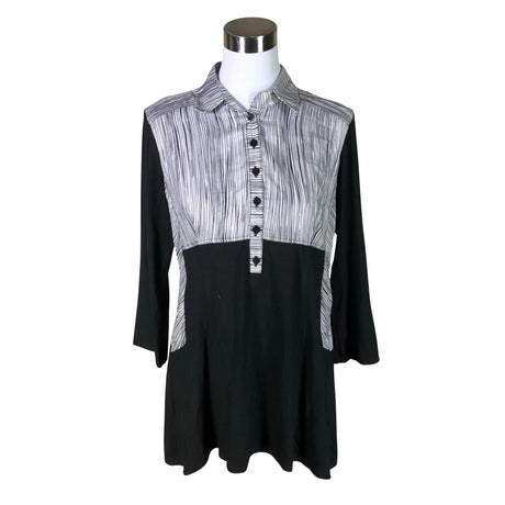 Unisex Voglia - Mitteveniv tuunika, suurus 38 - Must ()
